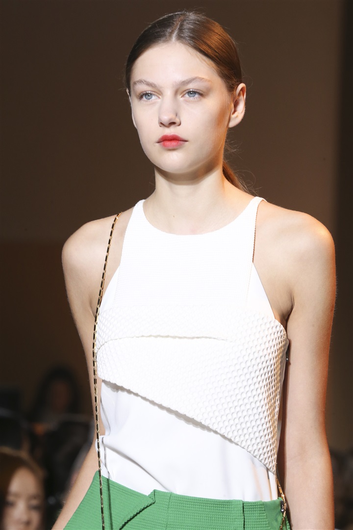 Roland Mouret 2015 İlkbahar/Yaz Detay