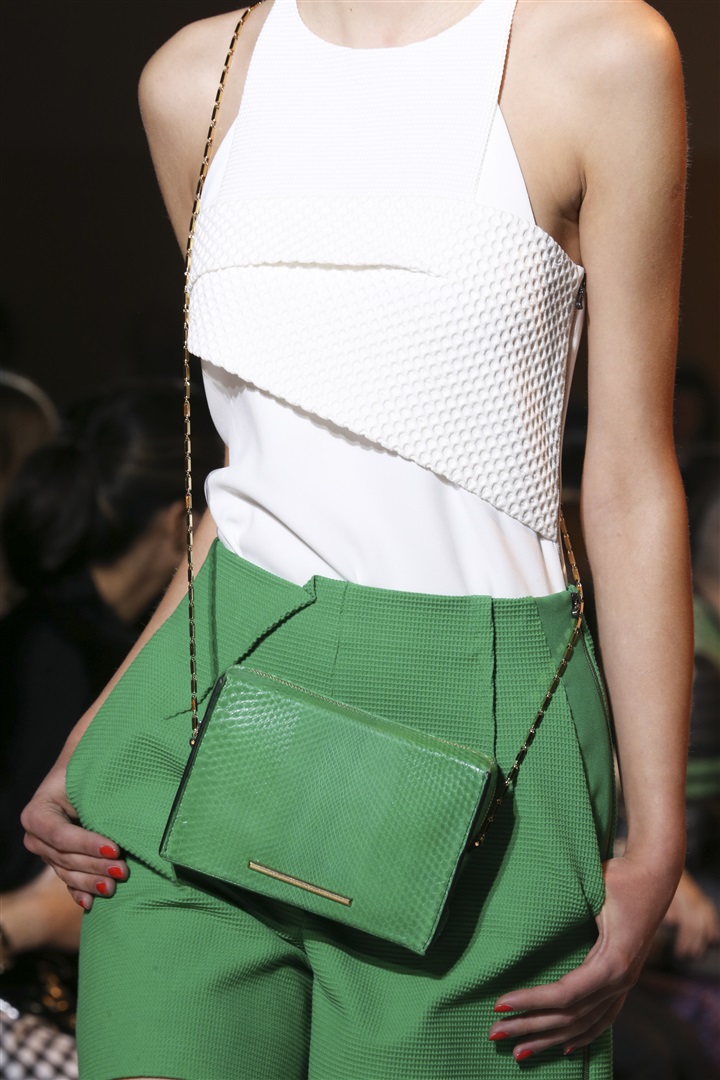 Roland Mouret 2015 İlkbahar/Yaz Detay