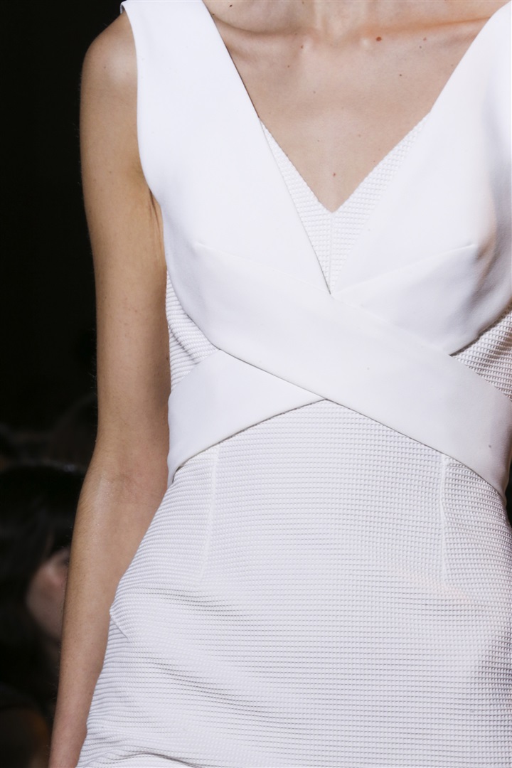 Roland Mouret 2015 İlkbahar/Yaz Detay