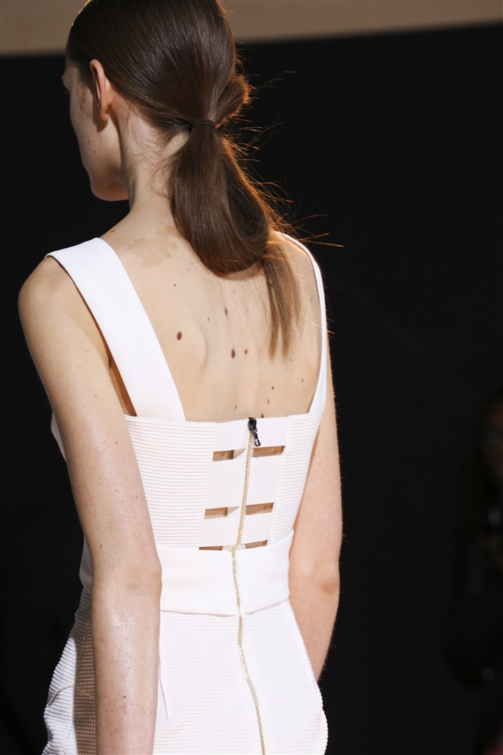 Roland Mouret 2015 İlkbahar/Yaz Detay