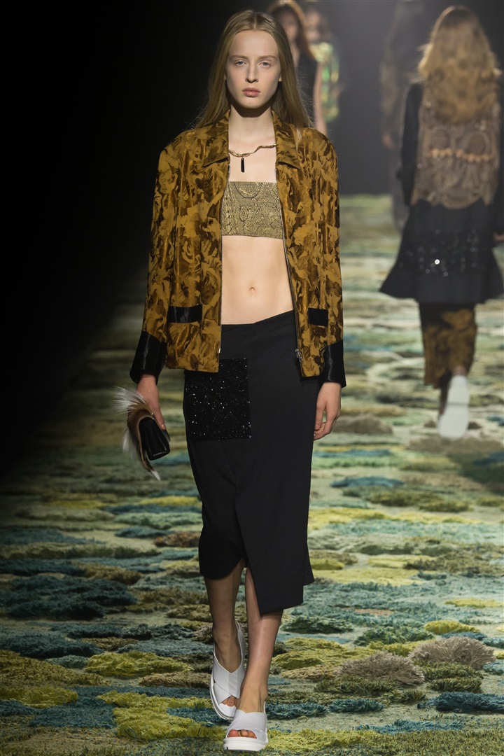 Dries Van Noten 2015 İlkbahar/Yaz Güzellik