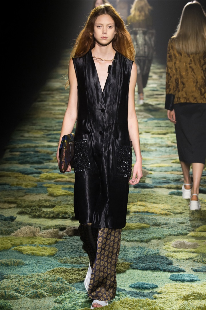 Dries Van Noten 2015 İlkbahar/Yaz Güzellik