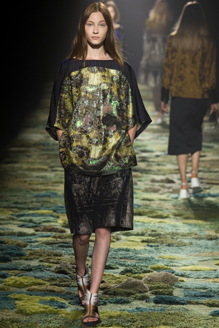 Dries Van Noten 2015 İlkbahar/Yaz Güzellik