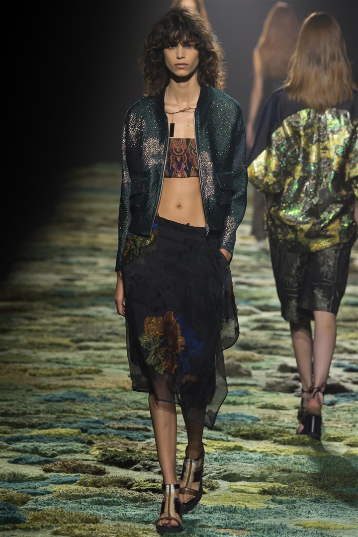 Dries Van Noten 2015 İlkbahar/Yaz Güzellik