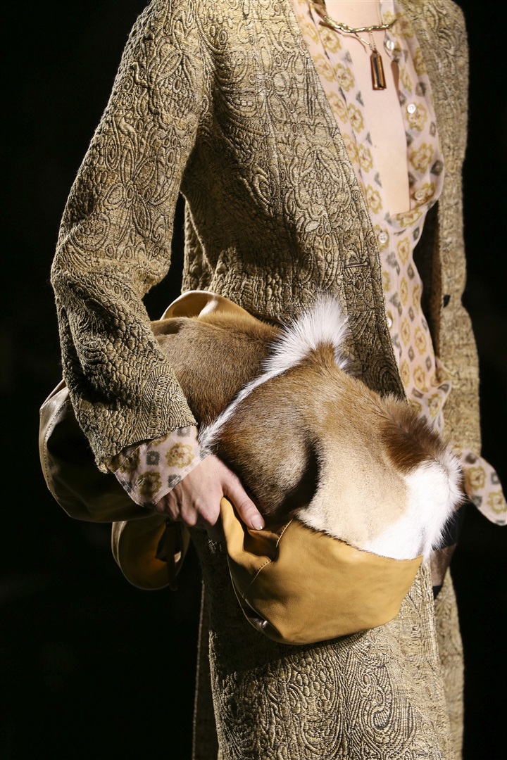 Dries Van Noten 2015 İlkbahar/Yaz Detay