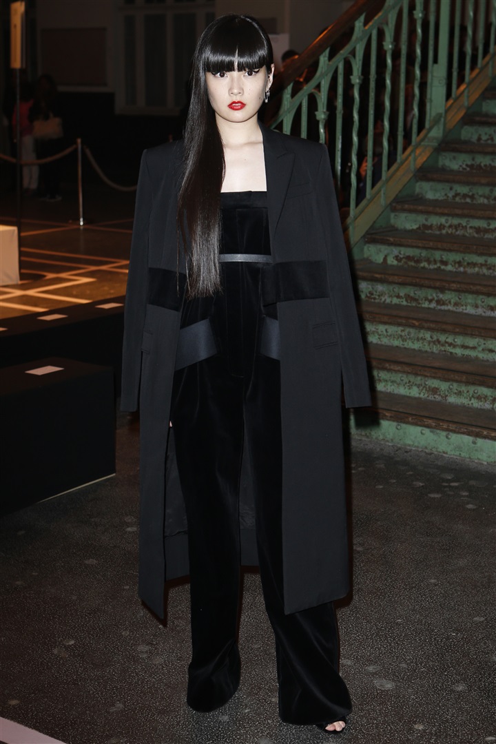 Givenchy 2015 İlkbahar/Yaz Ön Sıradakiler