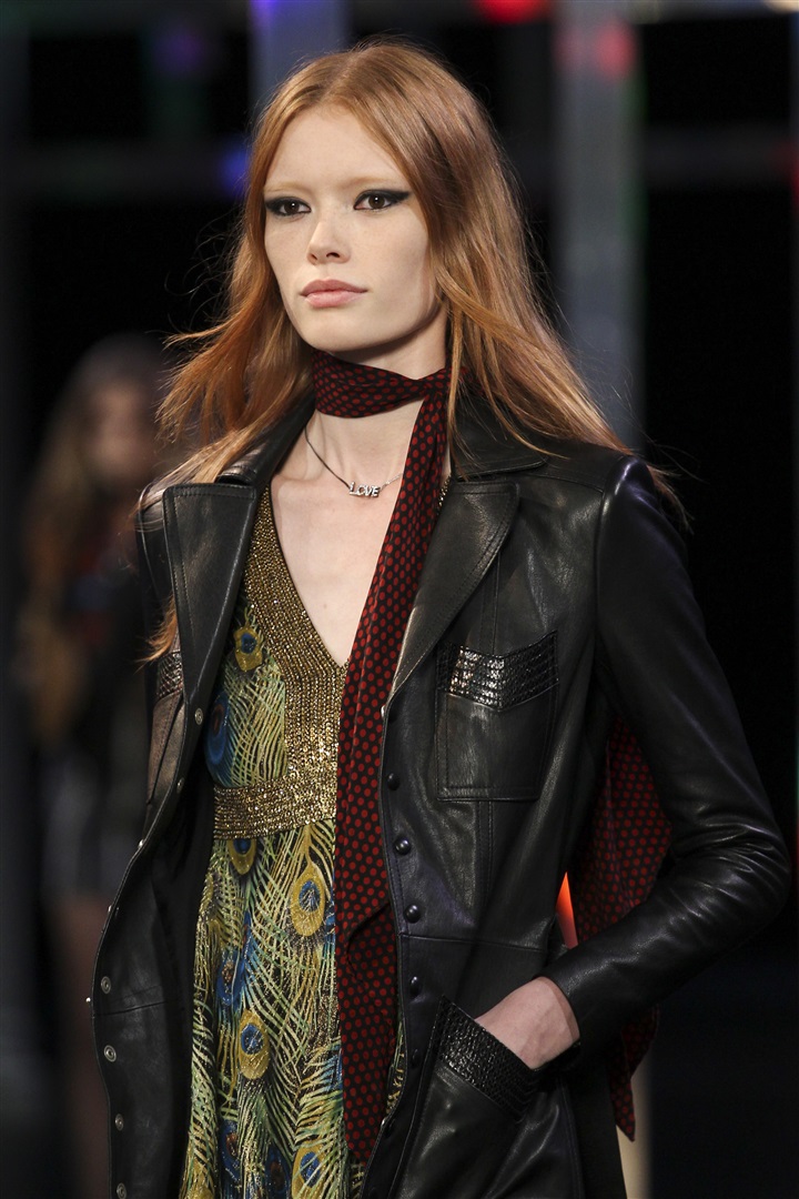 Saint Laurent 2015 İlkbahar/Yaz Detay