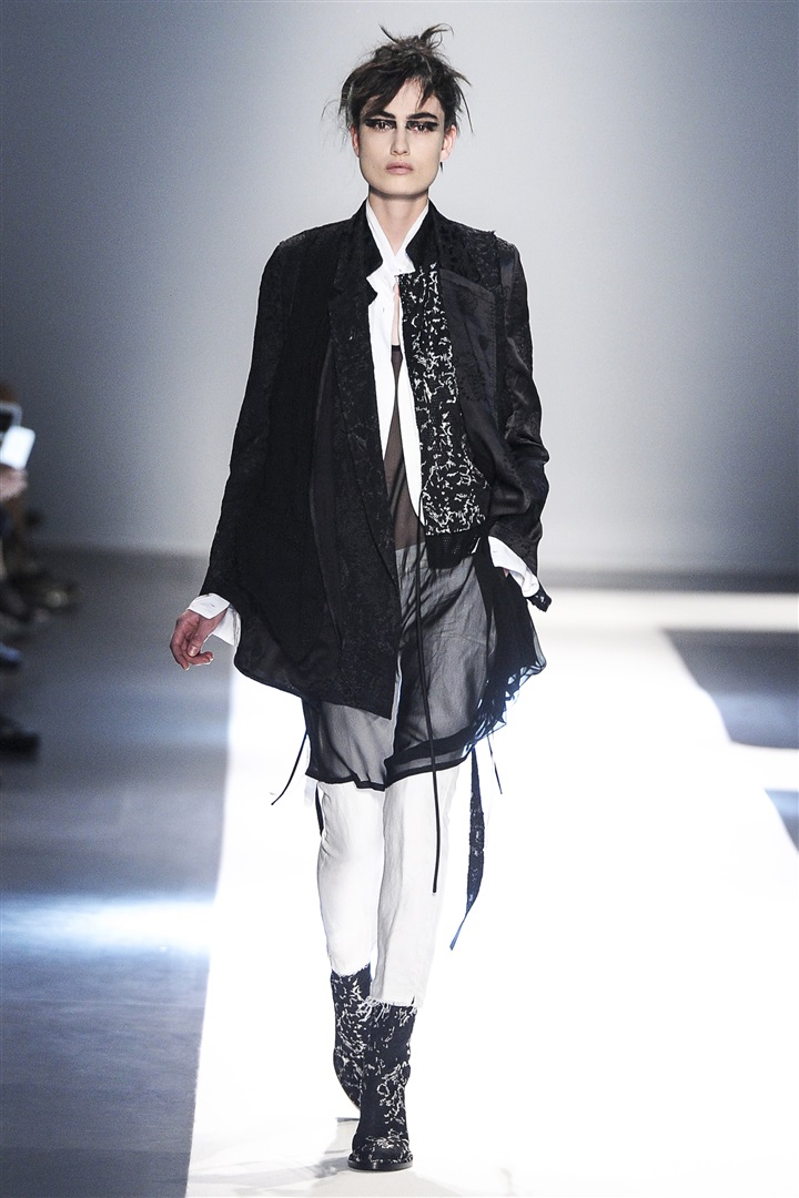 Ann Demeulemeester 2015 İlkbahar/Yaz