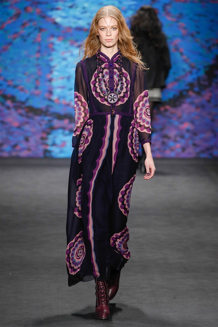 Anna Sui 2015-2016 Sonbahar/Kış