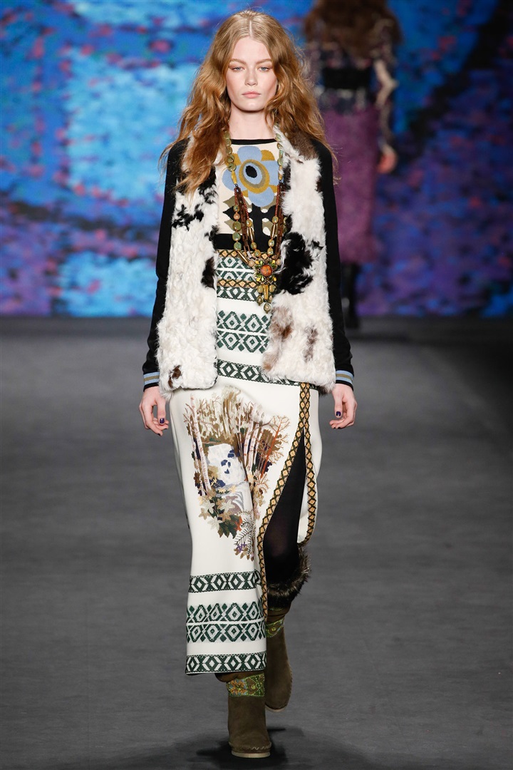 Anna Sui 2015-2016 Sonbahar/Kış