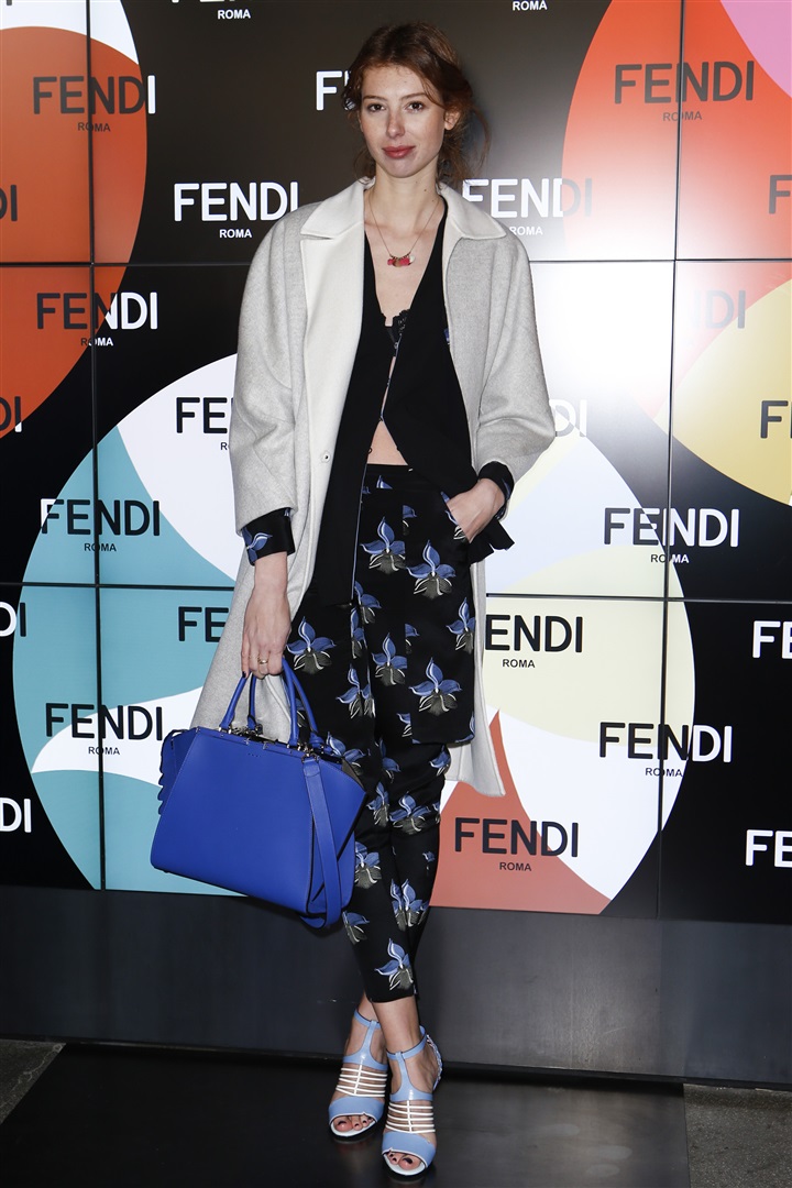 Fendi 2015-2016 Sonbahar/Kış Ön Sıradakiler