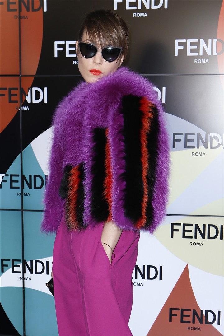 Fendi 2015-2016 Sonbahar/Kış Ön Sıradakiler