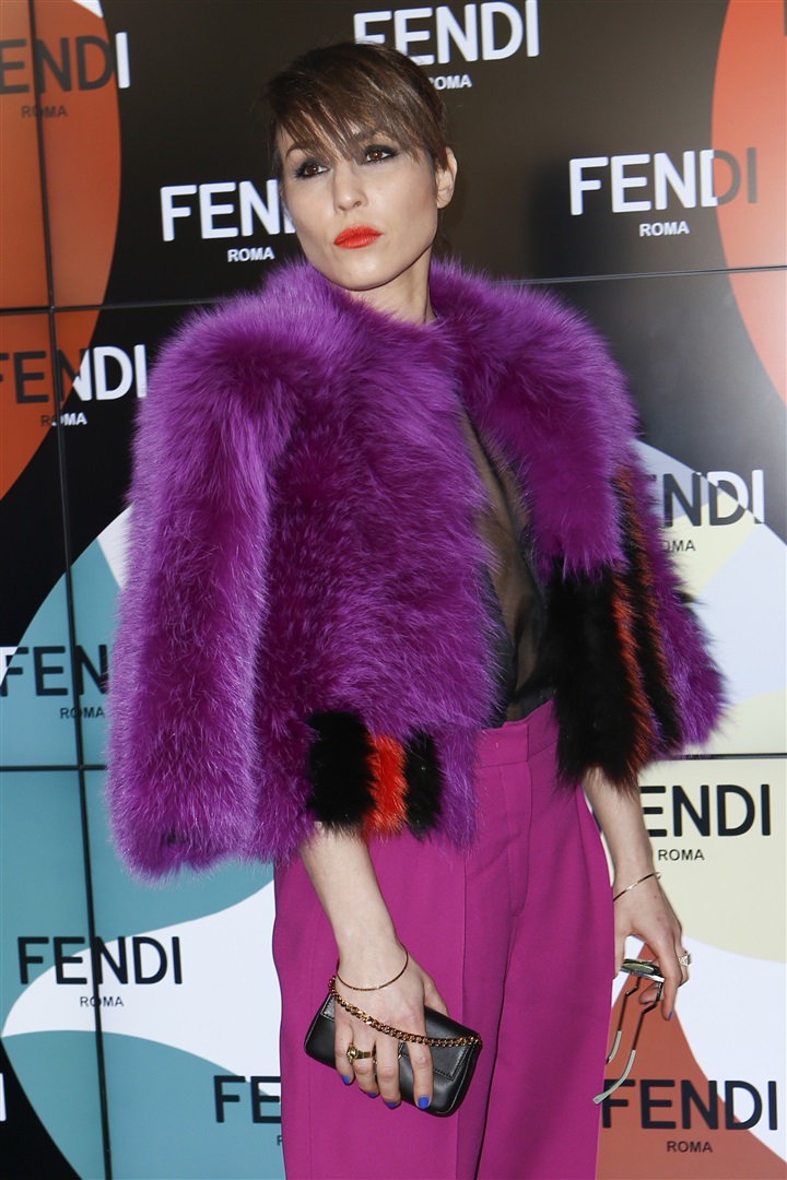 Fendi 2015-2016 Sonbahar/Kış Ön Sıradakiler