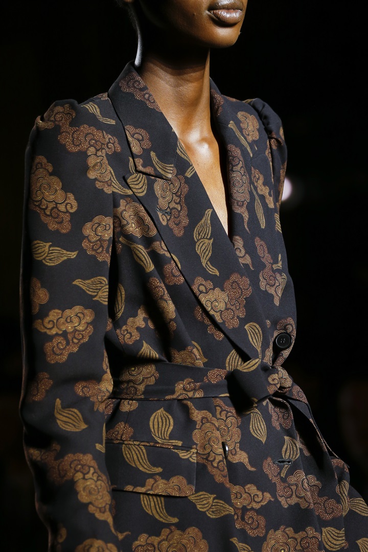 Dries Van Noten 2015-2016 Sonbahar/Kış Detay