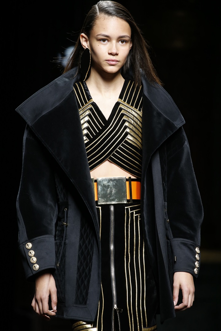 Balmain 2015-2016 Sonbahar/Kış Detay