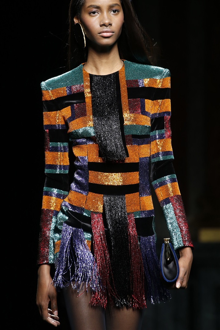 Balmain 2015-2016 Sonbahar/Kış Detay