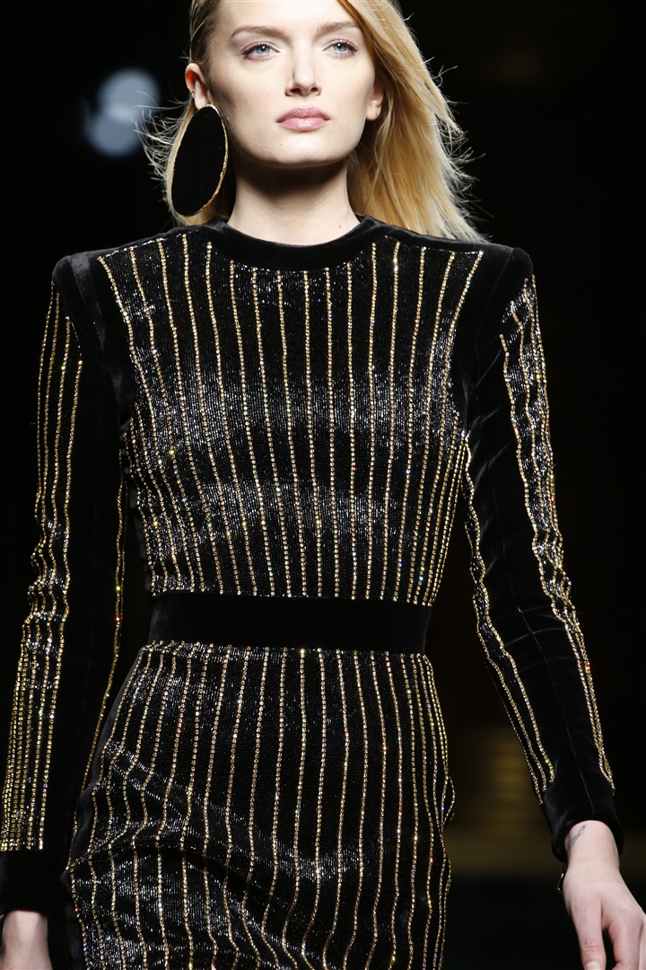 Balmain 2015-2016 Sonbahar/Kış Detay