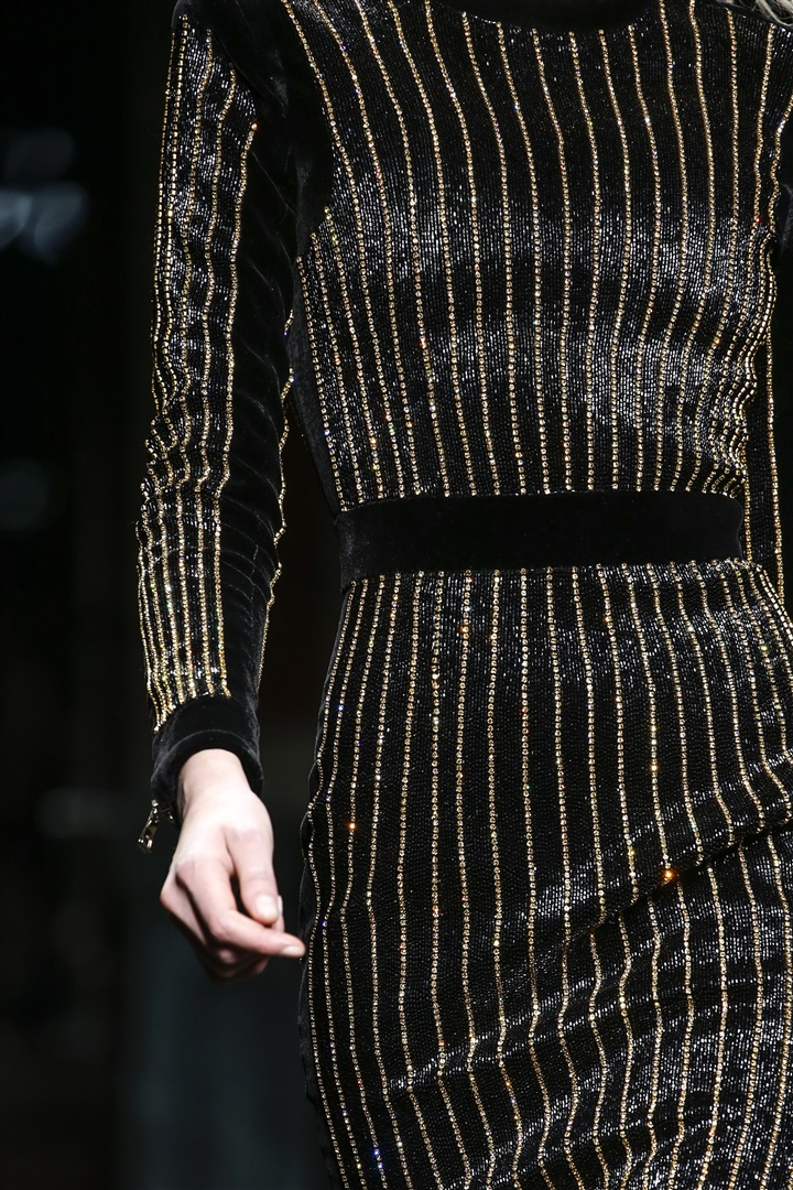 Balmain 2015-2016 Sonbahar/Kış Detay