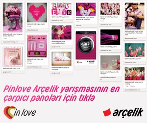 #PinloveArcelik Yarışması