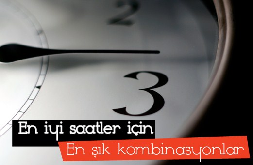 Saatler için kombinasyonlar