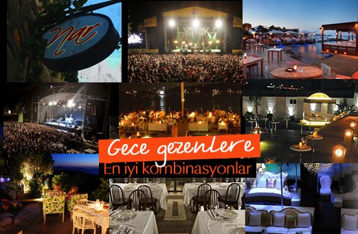 Gece gezenlere kombinasyonlar
