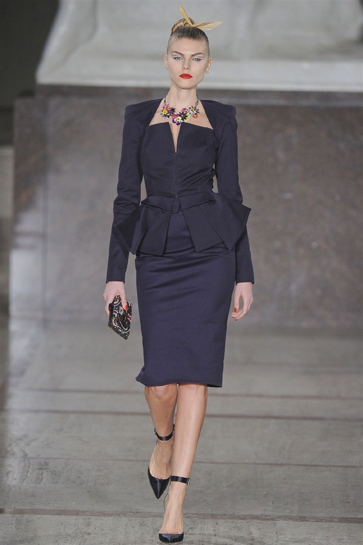 Zac Posen 2012-2013 Sonbahar/Kış