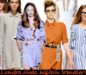 Londra Moda haftası trendleri