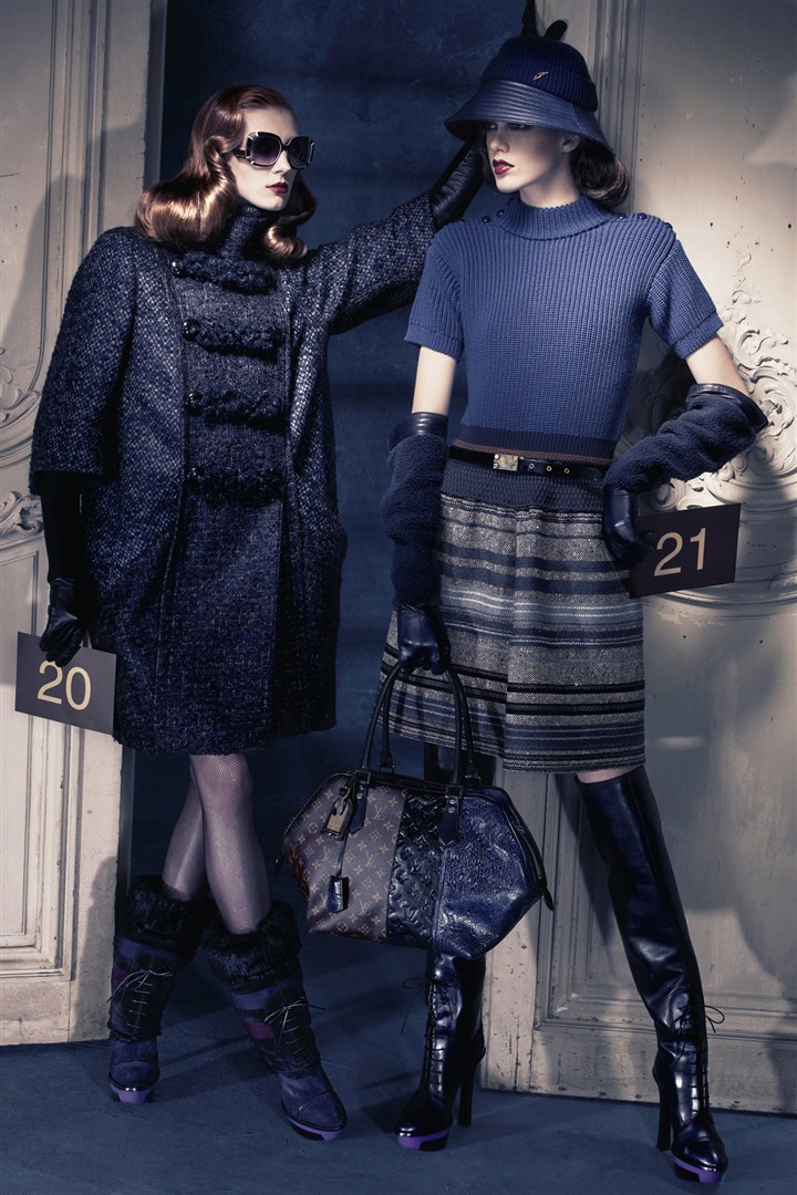 Louis Vuitton'un 2011 Pre-Fall Koleksiyonu, bu sonbahar çok retro ve çok güçlü.