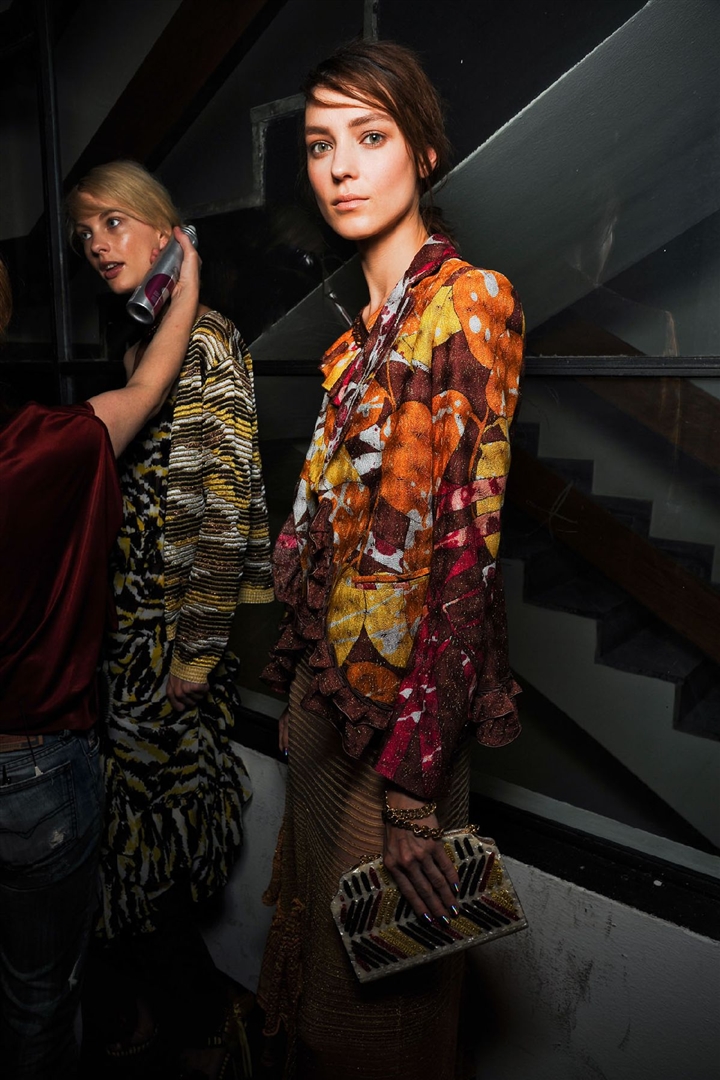 Missoni 2012 İlkbahar/Yaz Çekim Arkası