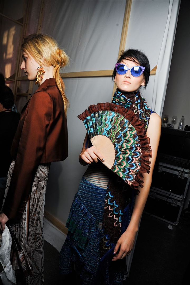 Missoni 2012 İlkbahar/Yaz Çekim Arkası