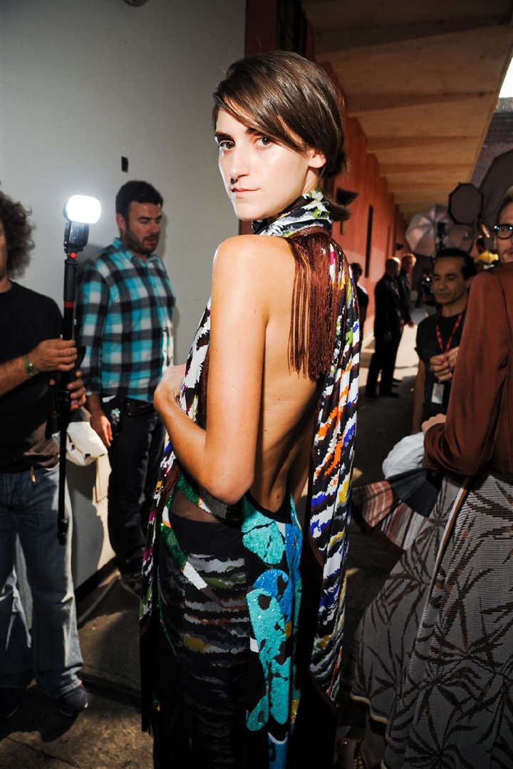 Missoni 2012 İlkbahar/Yaz Çekim Arkası