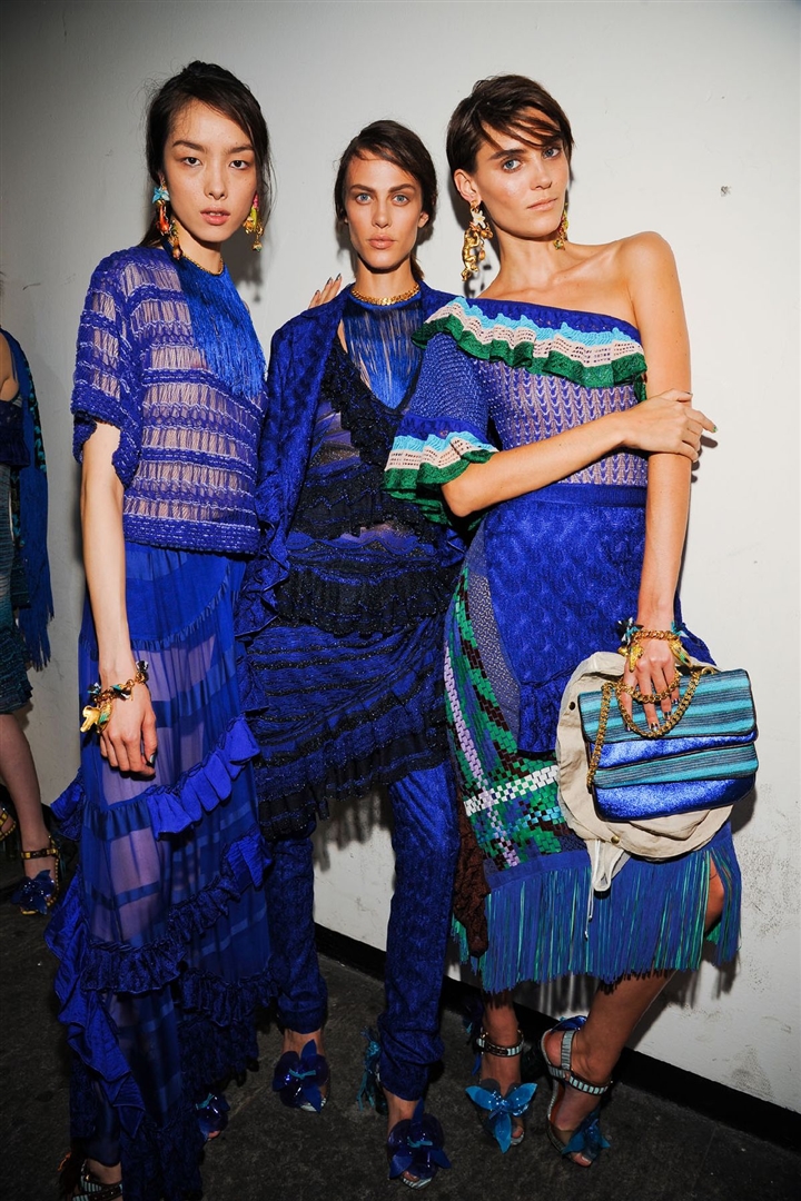 Missoni 2012 İlkbahar/Yaz Çekim Arkası