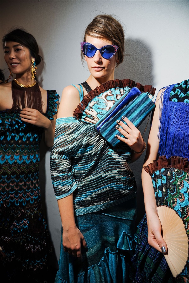 Missoni 2012 İlkbahar/Yaz Çekim Arkası