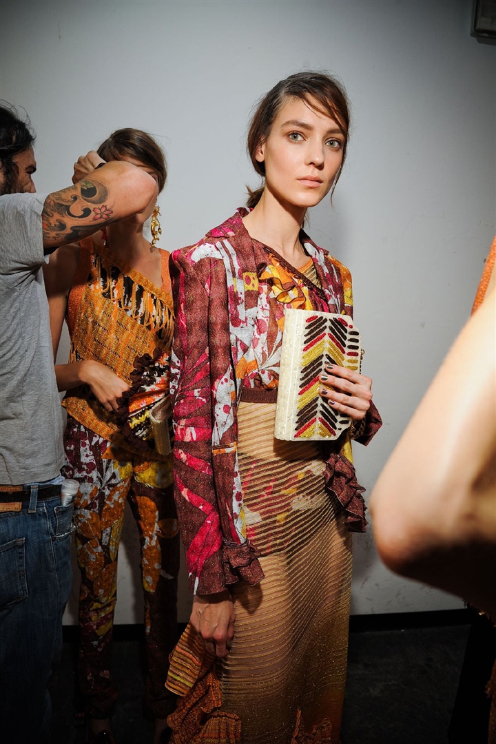 Missoni 2012 İlkbahar/Yaz Çekim Arkası