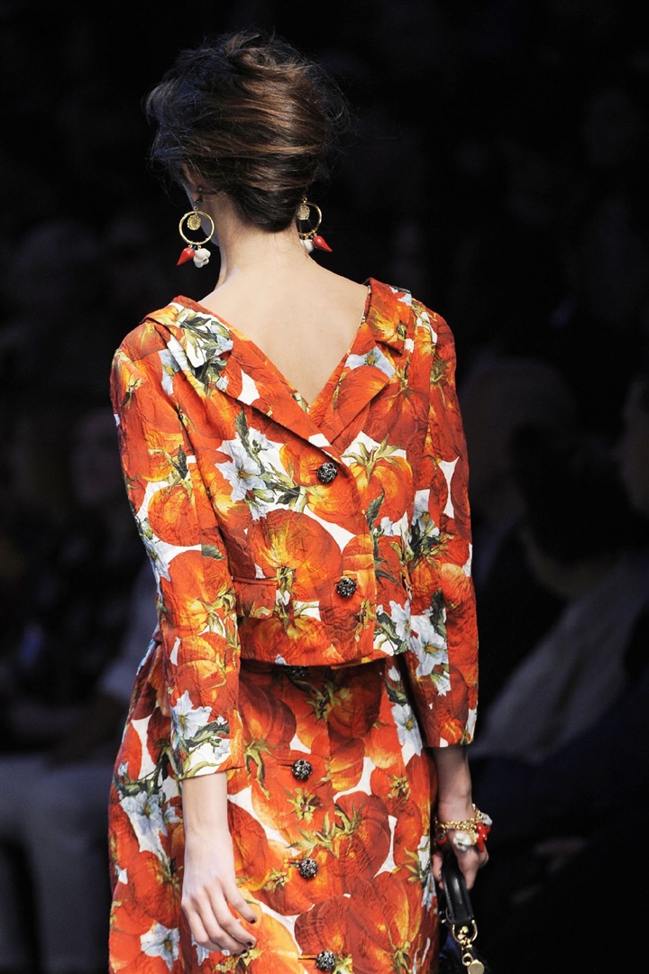 Dolce & Gabbana 2012 İlkbahar/Yaz Detay