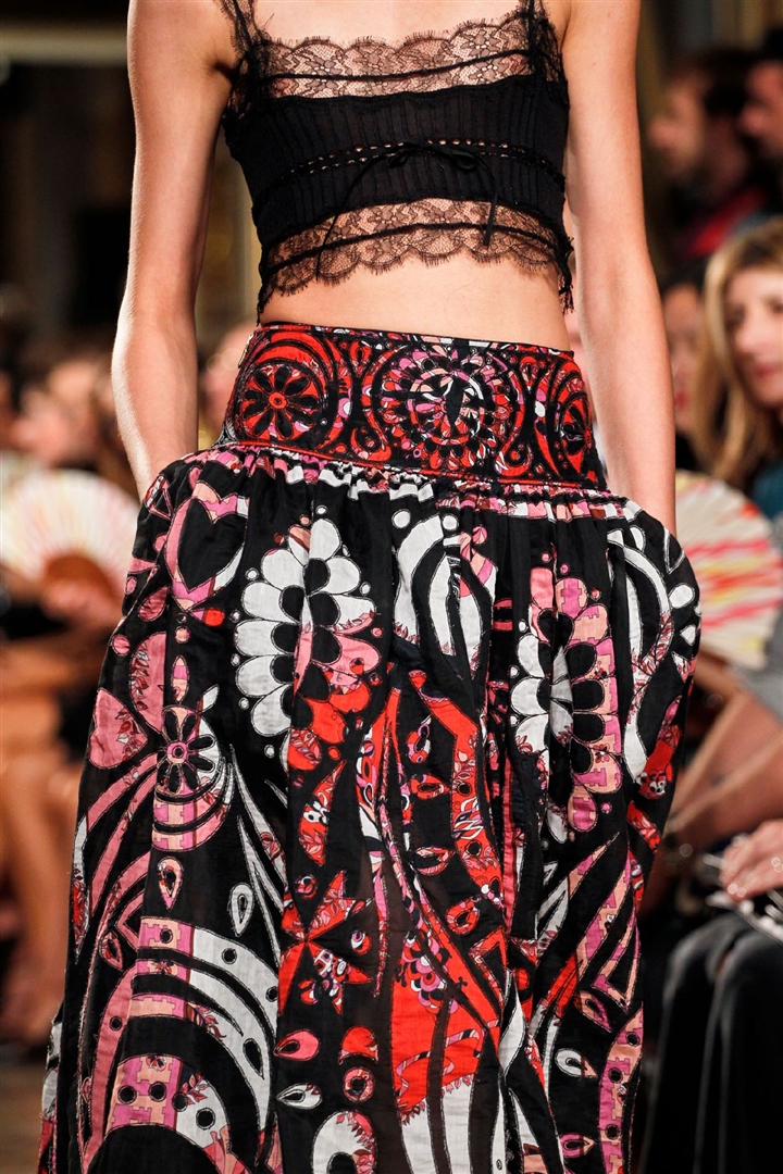 Emilio Pucci 2012 İlkbahar/Yaz Detay