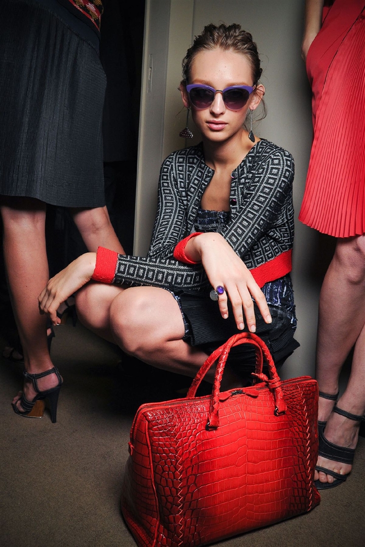 Bottega Veneta 2012 İlkbahar/Yaz Çekim Arkası