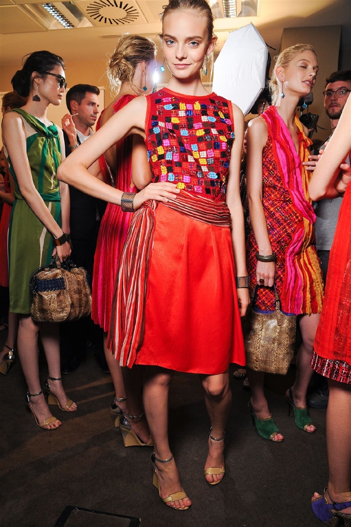 Bottega Veneta 2012 İlkbahar/Yaz Çekim Arkası