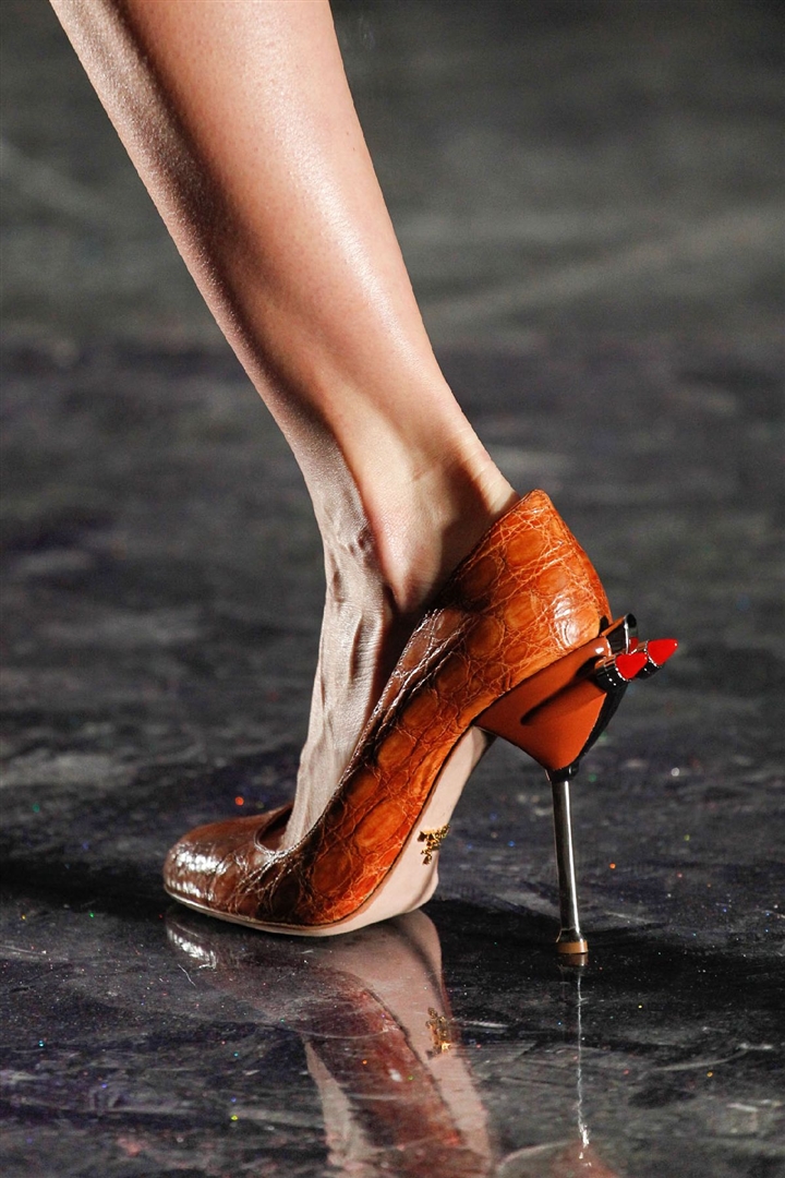 Prada 2012 İlkbahar/Yaz Detay