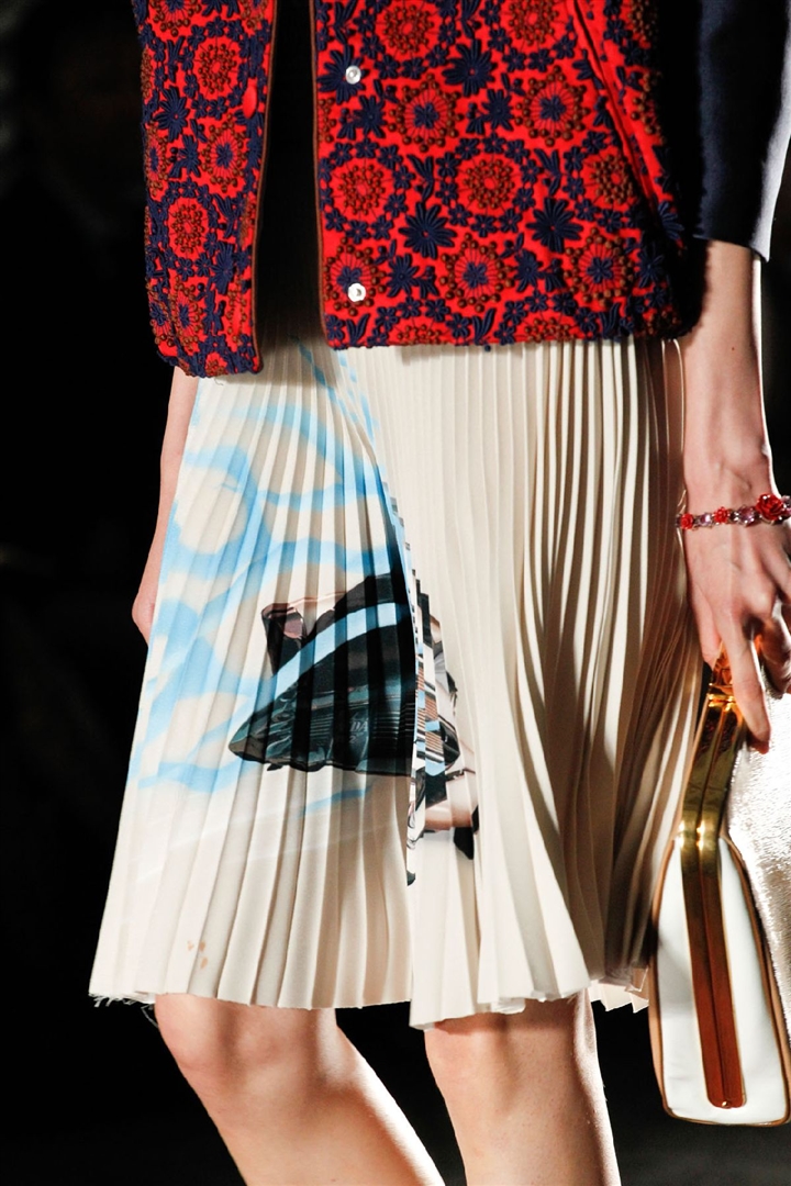 Prada 2012 İlkbahar/Yaz Detay