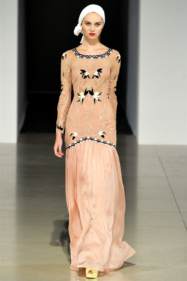 Temperley London 2012 İlkbahar/Yaz