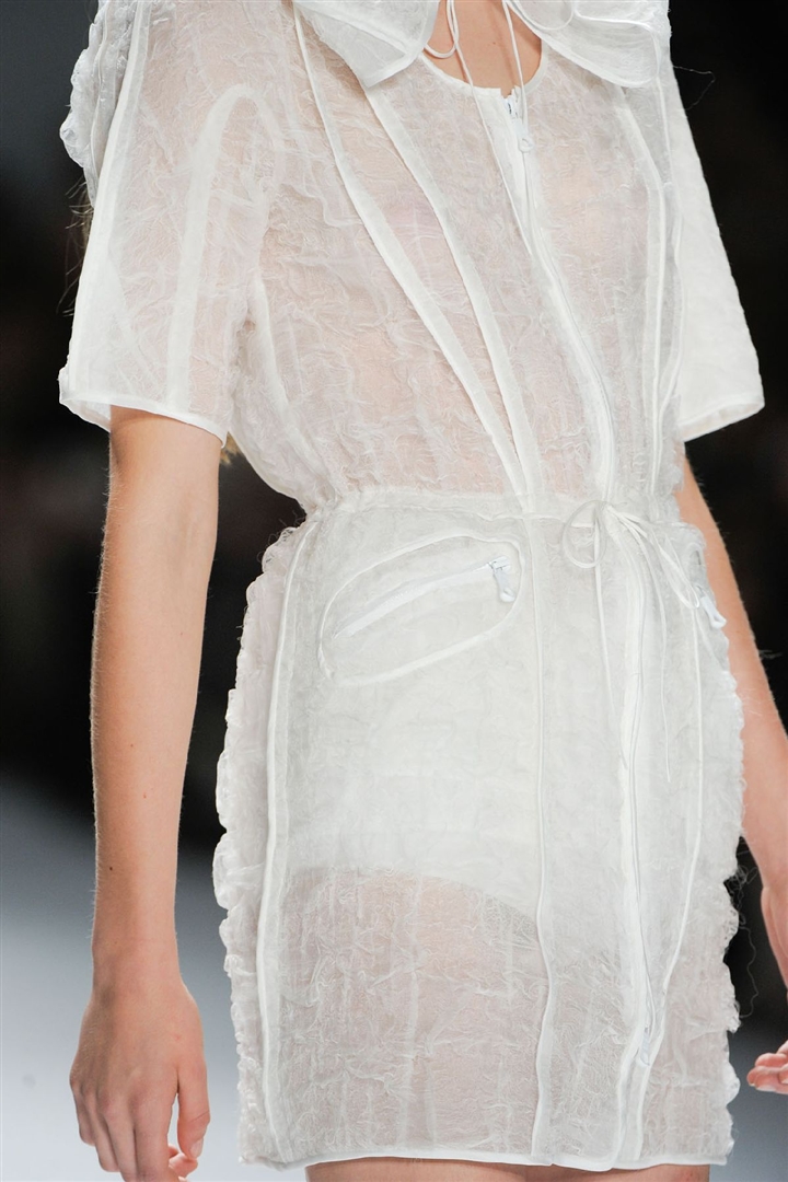 Vera Wang 2012 İlkbahar/Yaz Detay