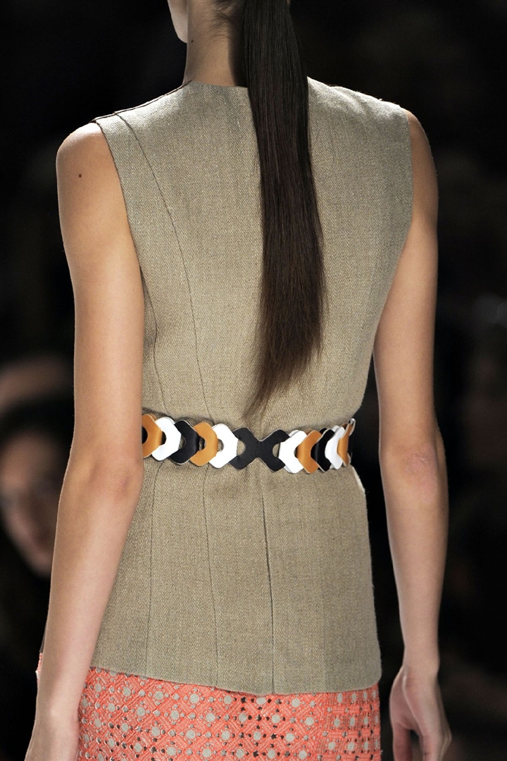 Derek Lam 2012 İlkbahar/Yaz Detay