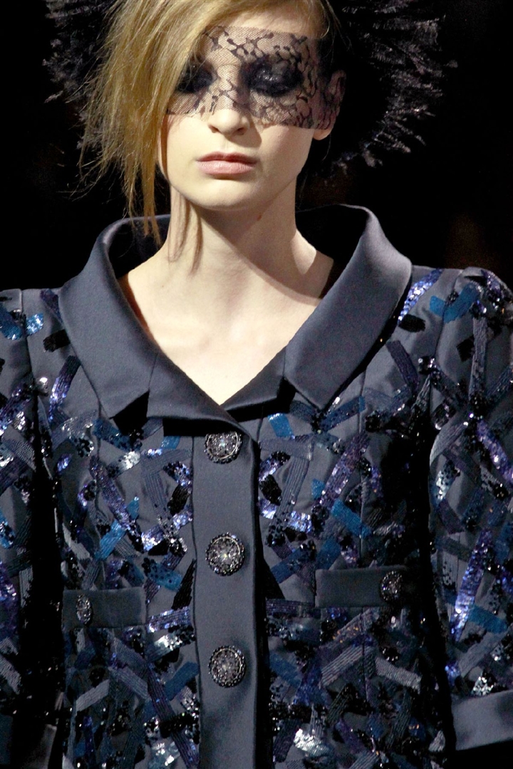 Chanel 2011-2012 Sonbahar/Kış Couture Detay