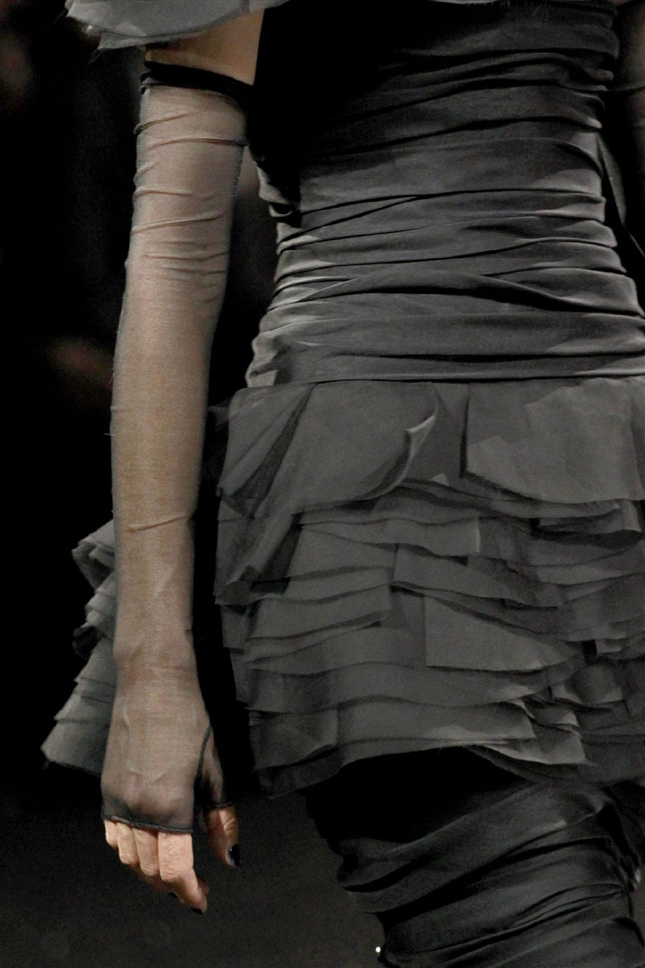 Chanel 2011-2012 Sonbahar/Kış Couture Detay