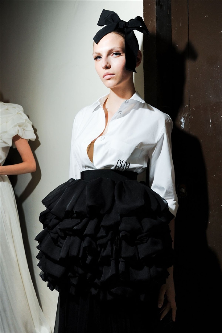 Giambattista Valli 2011-2012 Sonbahar/Kış Couture Çekim Arkası