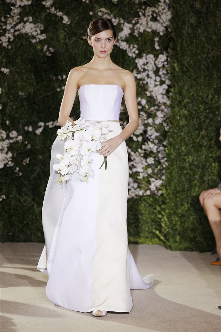 Carolina Herrera 2012 İlkbahar/Yaz Gelinlik