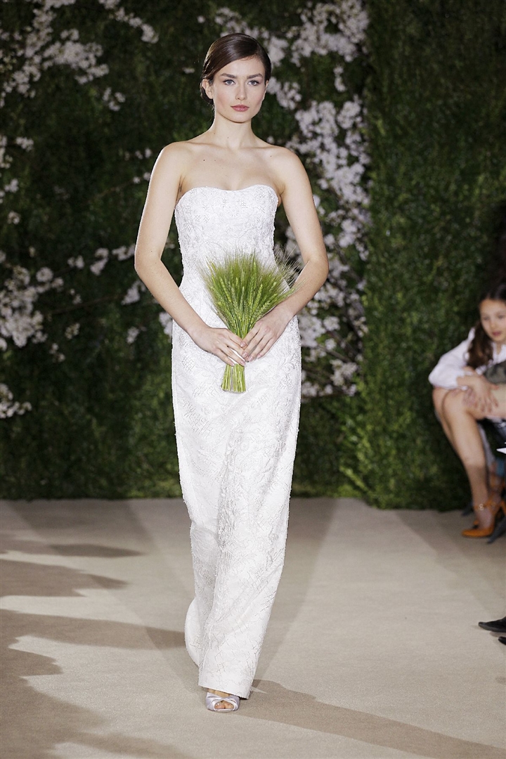 Carolina Herrera 2012 İlkbahar/Yaz Gelinlik