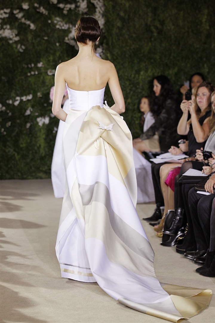 Carolina Herrera 2012 İlkbahar/Yaz Gelinlik Detay