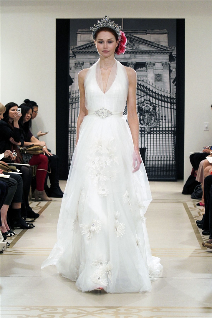 Reem Acra 2012 İlkbahar/Yaz Gelinlik